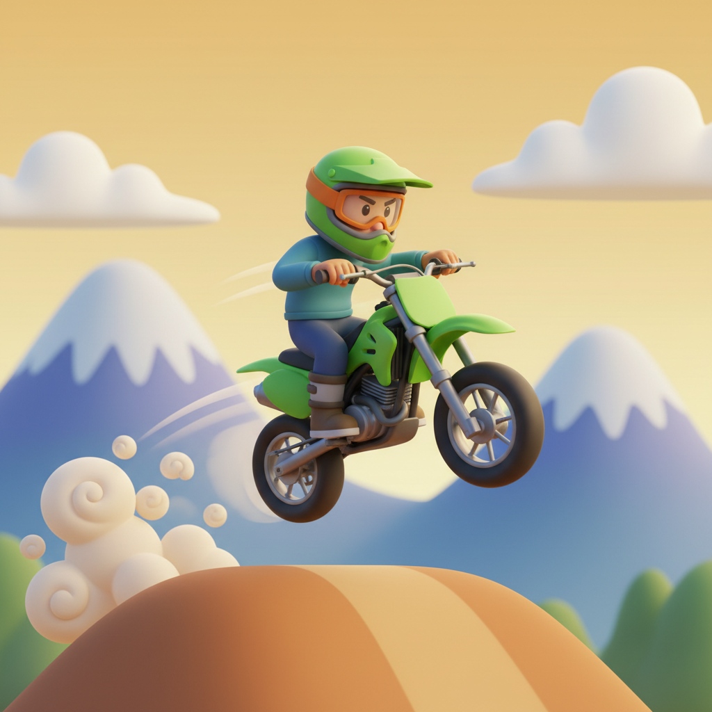 Soaring Motocross Adventure — Bedtime Story for Kids
