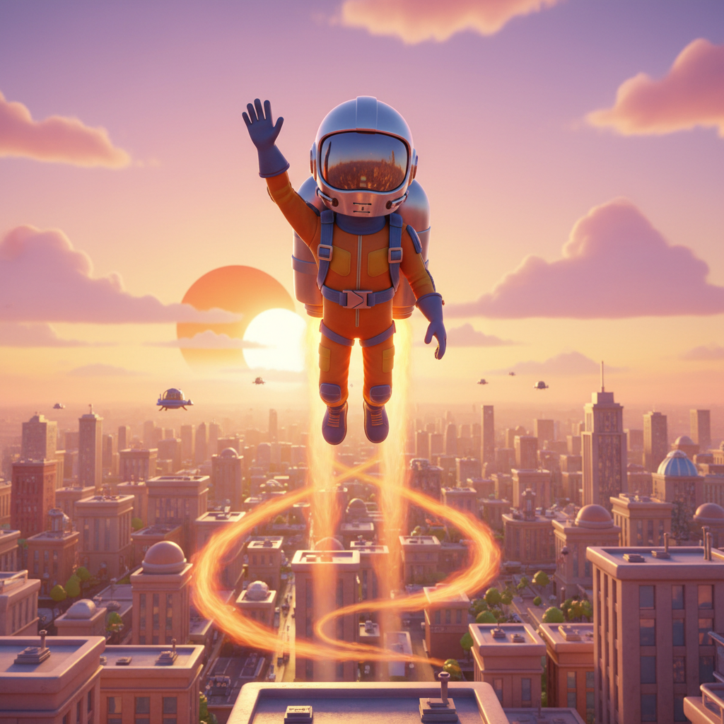 Jet Pack Adventure — Bedtime Story for Kids