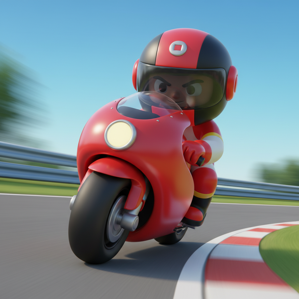 Sport Motorcycle Adventure — Bedtime Story for Kids