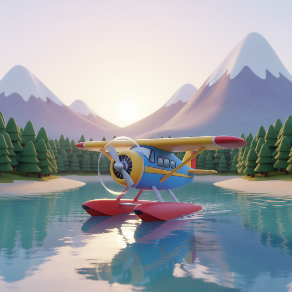 Seaplane Lake Adventure — Bedtime Story for Kids