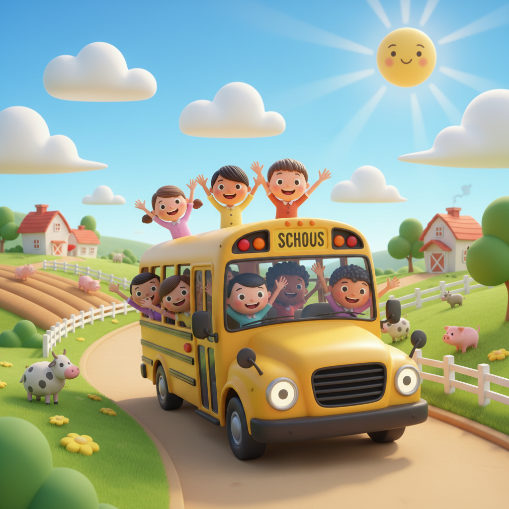School Bus Field Trip — Bedtime Story for Kids