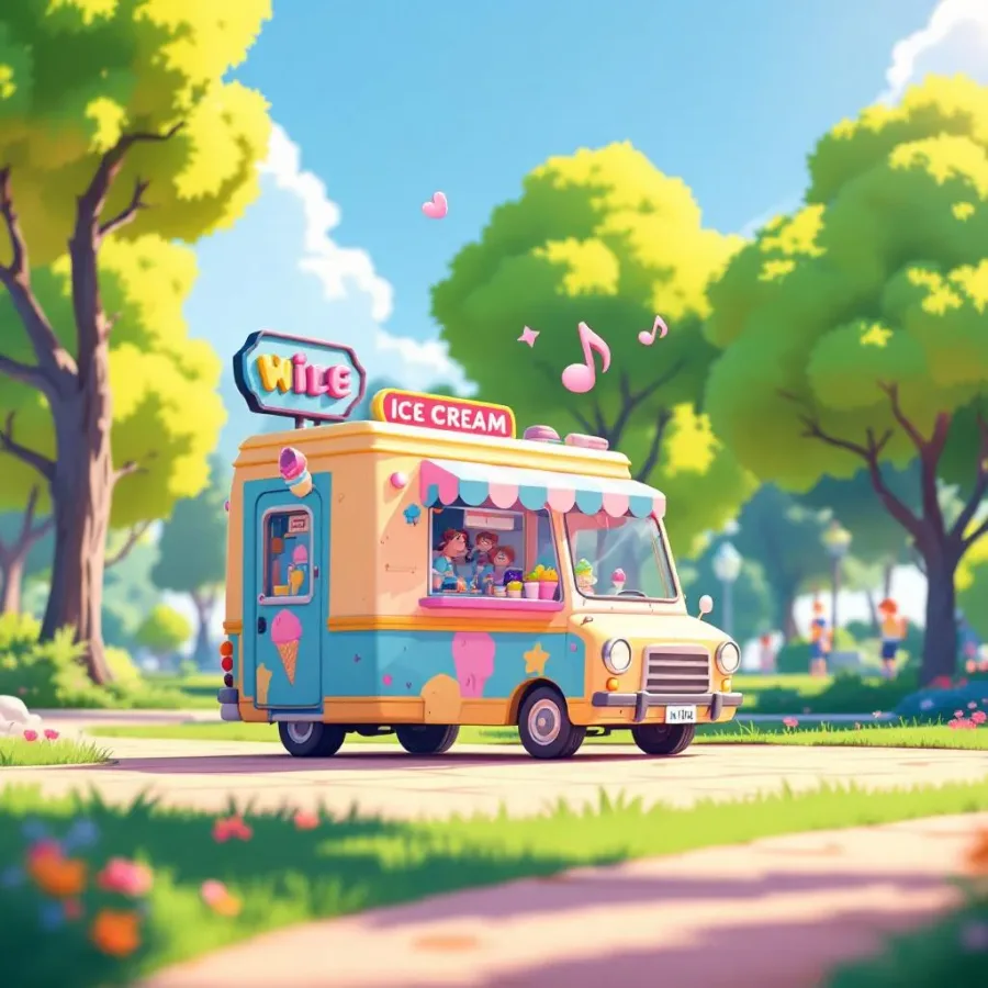 Ice Cream Truck — Bedtime Story for Kids