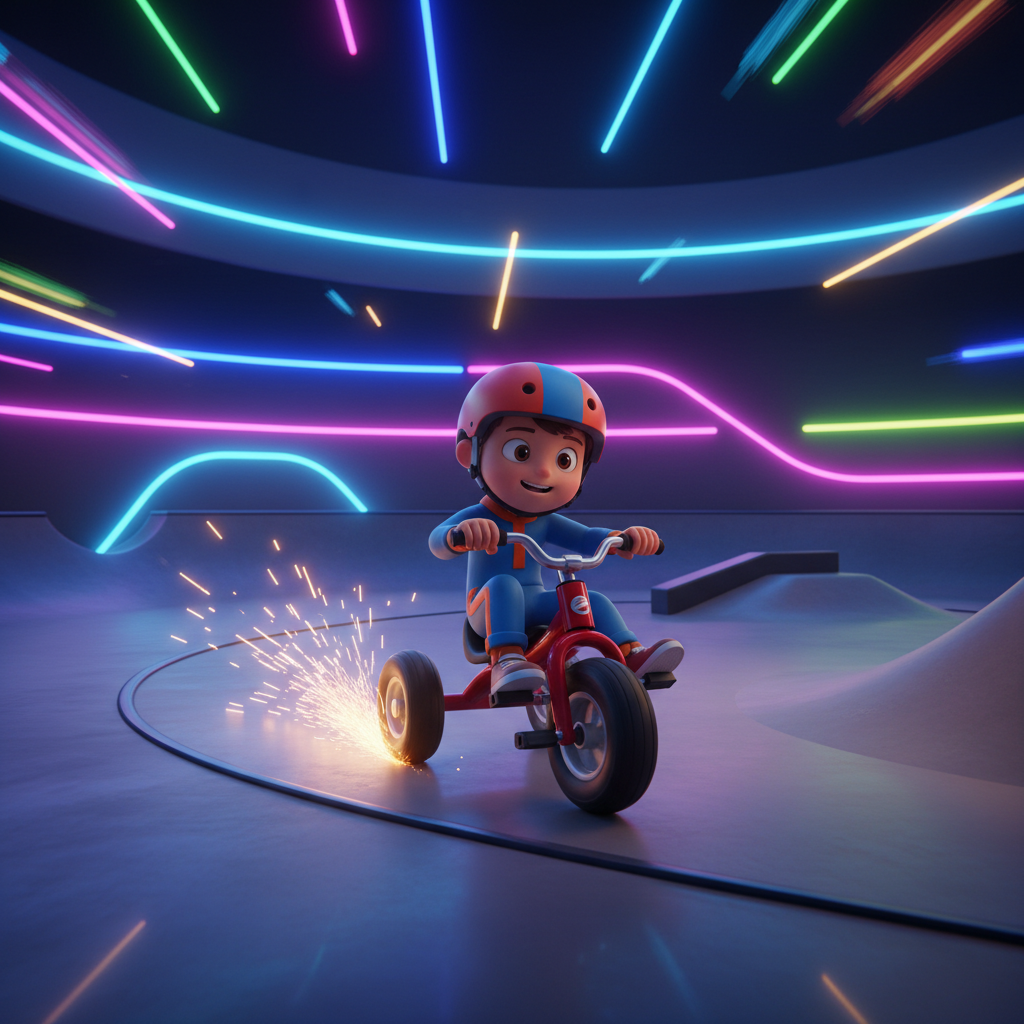 Drift Trike Journey — Bedtime Story for Kids