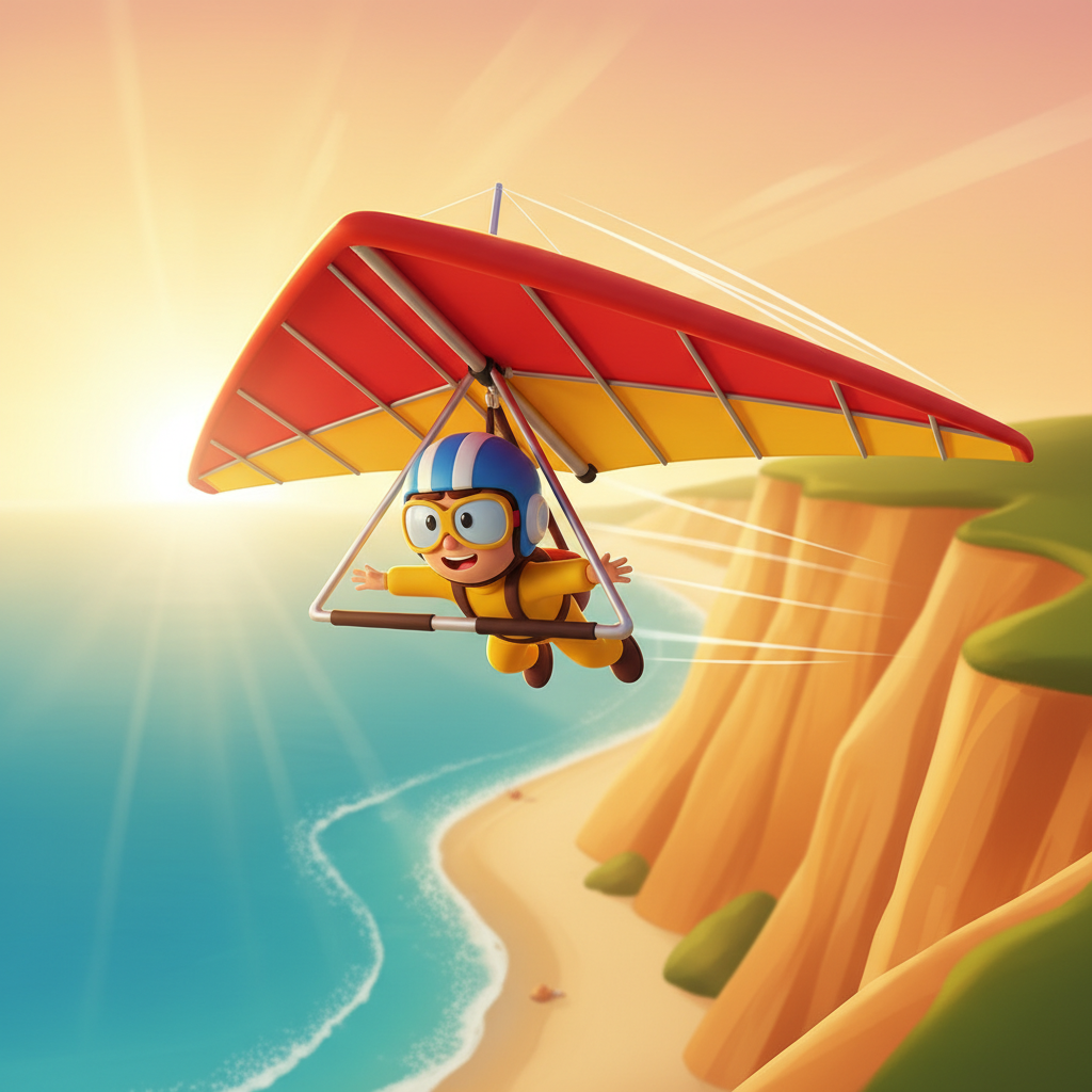 Hang Glider Journey — Bedtime Story for Kids