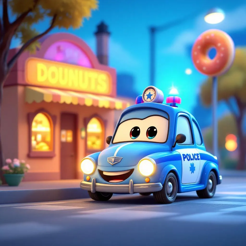 Police Car Friendly — Bedtime Story for Kids