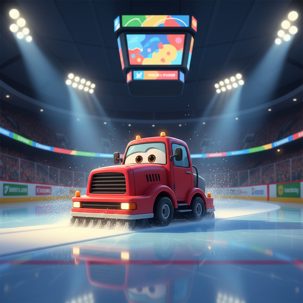 Zamboni Ice Adventure — Bedtime Story for Kids