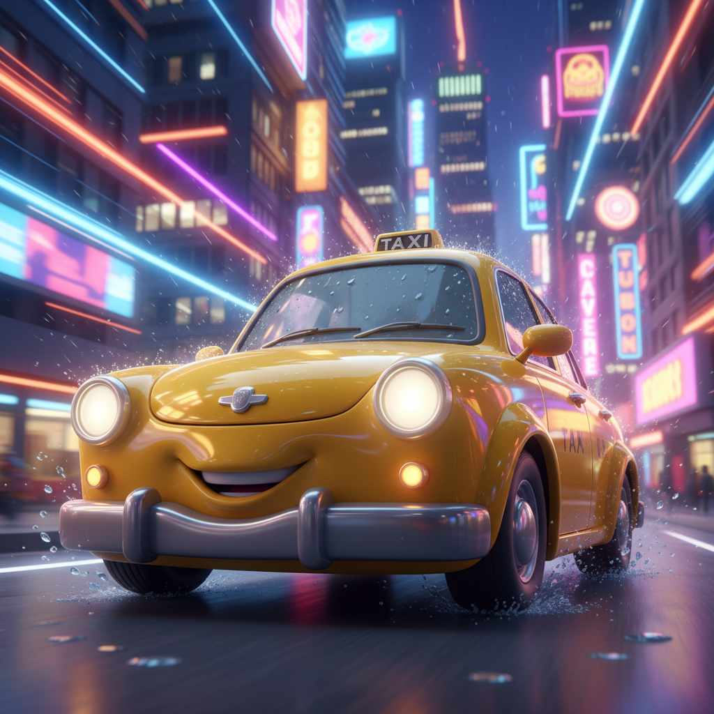 Exciting Taxi Cab Journey — Bedtime Story for Kids