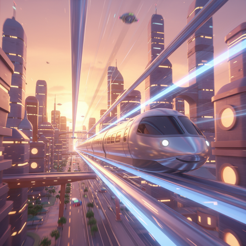 Hyperloop Pod Rescue — Bedtime Story for Kids