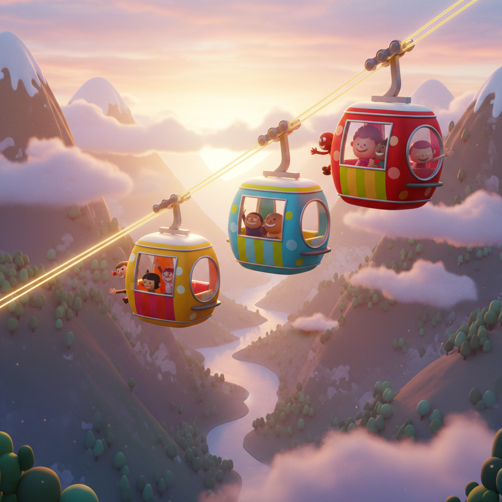 Gondola Adventure — Bedtime Story for Kids