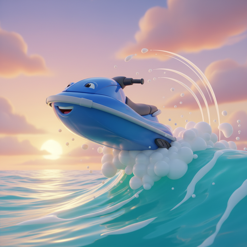 Jet Ski Adventure — Bedtime Story for Kids