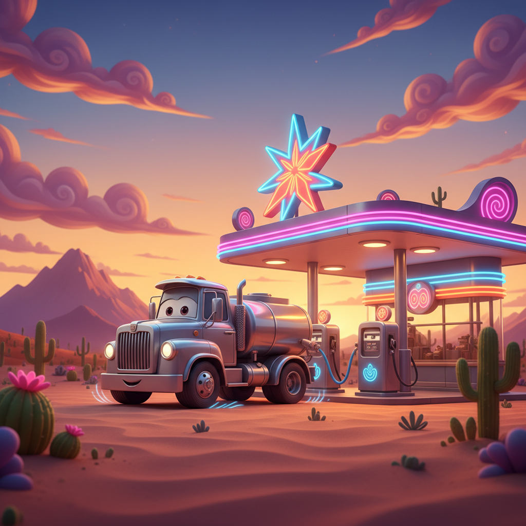 Tanker Truck Adventure — Bedtime Story for Kids