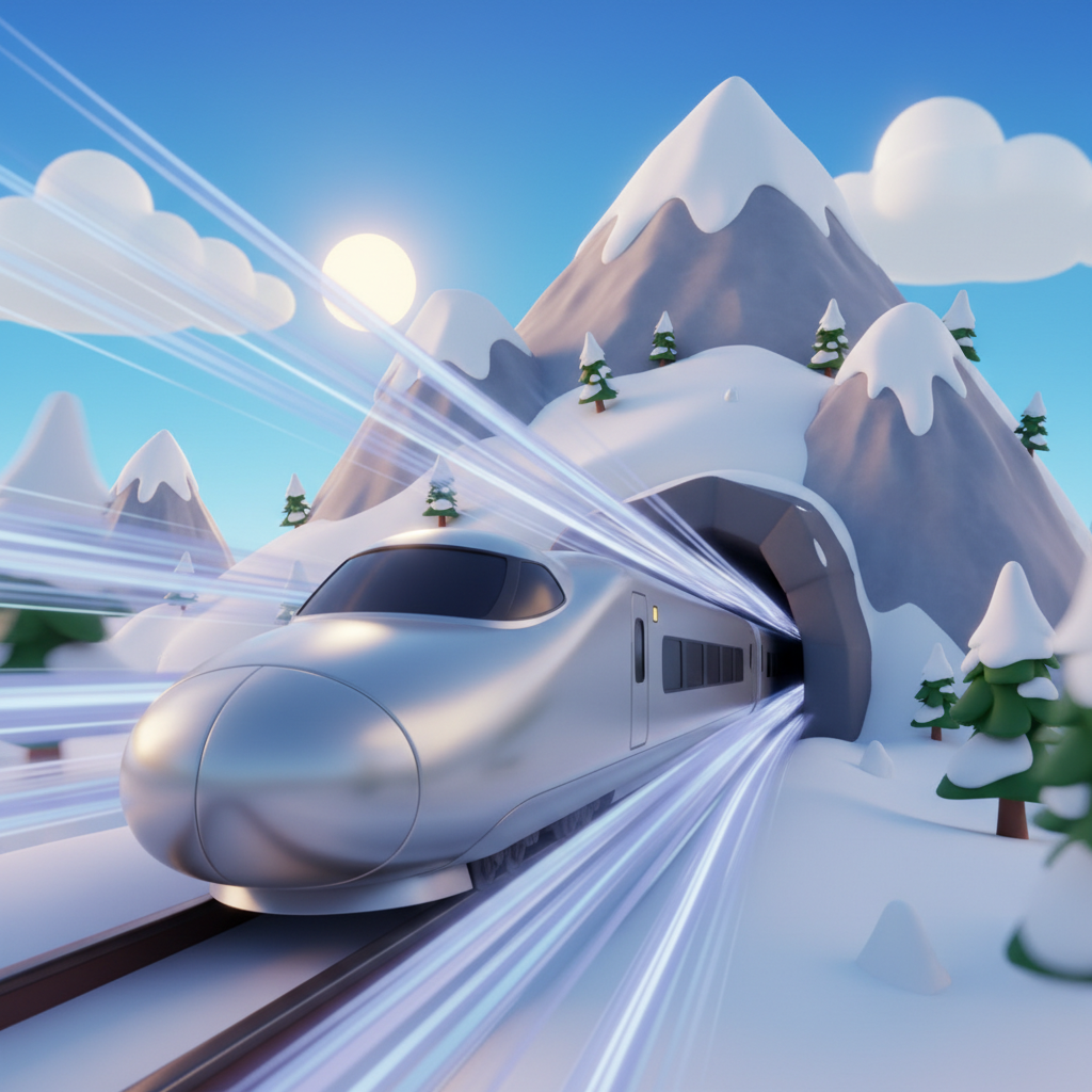 Exciting Journey Through the Snowy Mountains — Bedtime Story for Kids