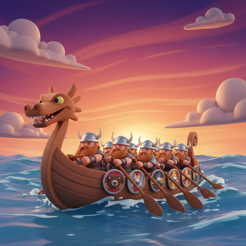Viking Longship Journey — Bedtime Story for Kids