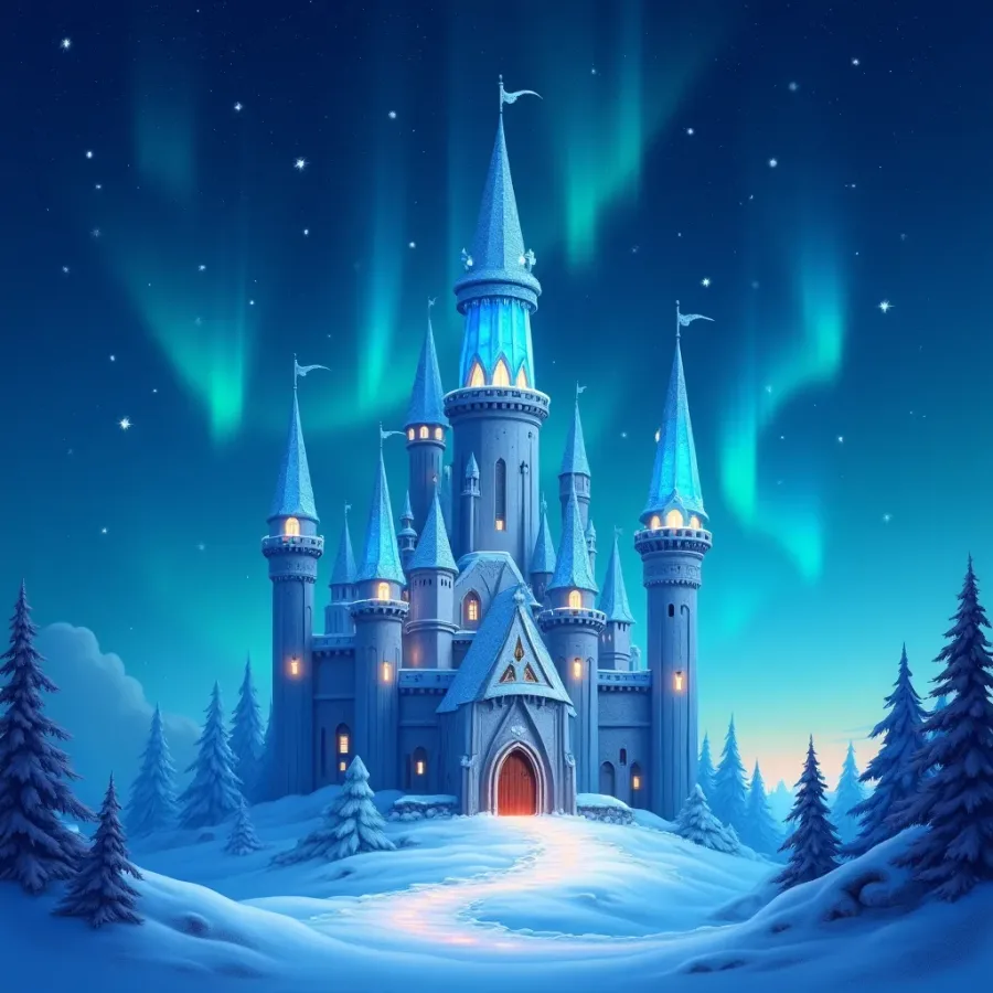 Ice Kingdom puzzle game for kids
