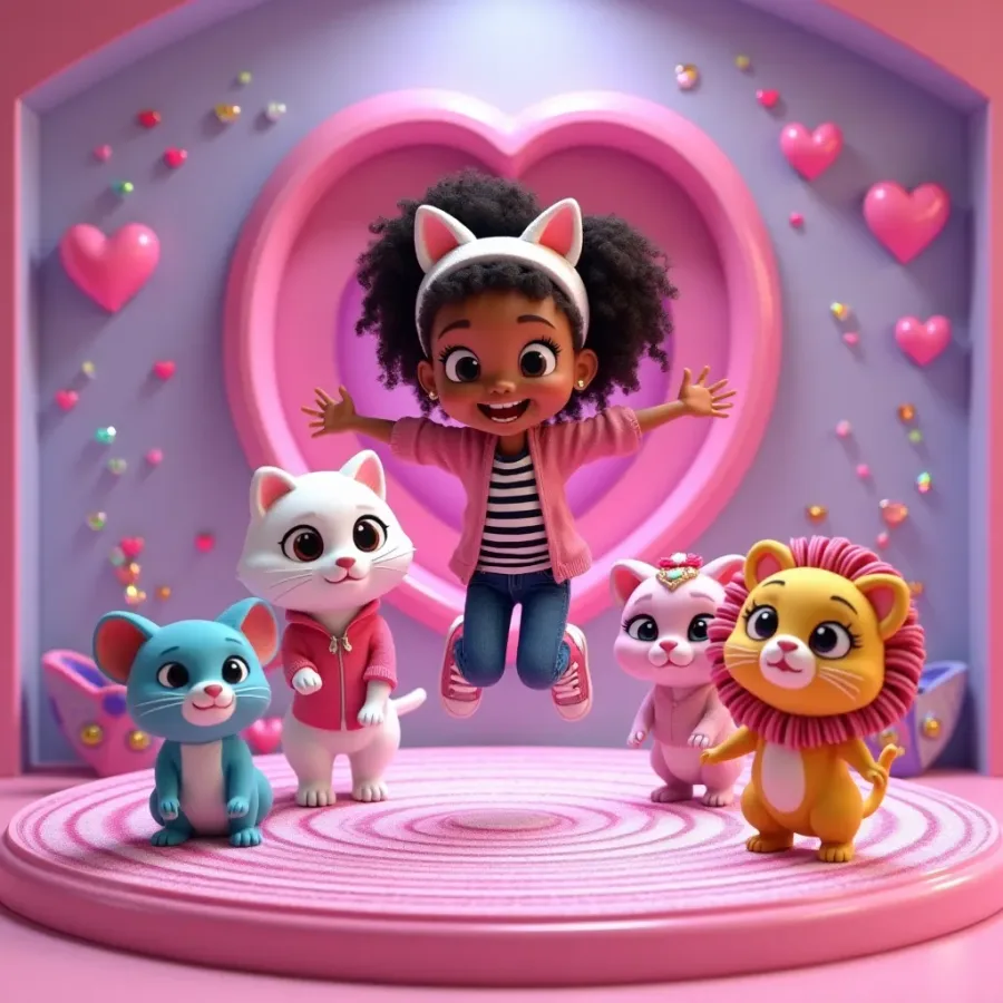 Magic Dollhouse puzzle game for kids
