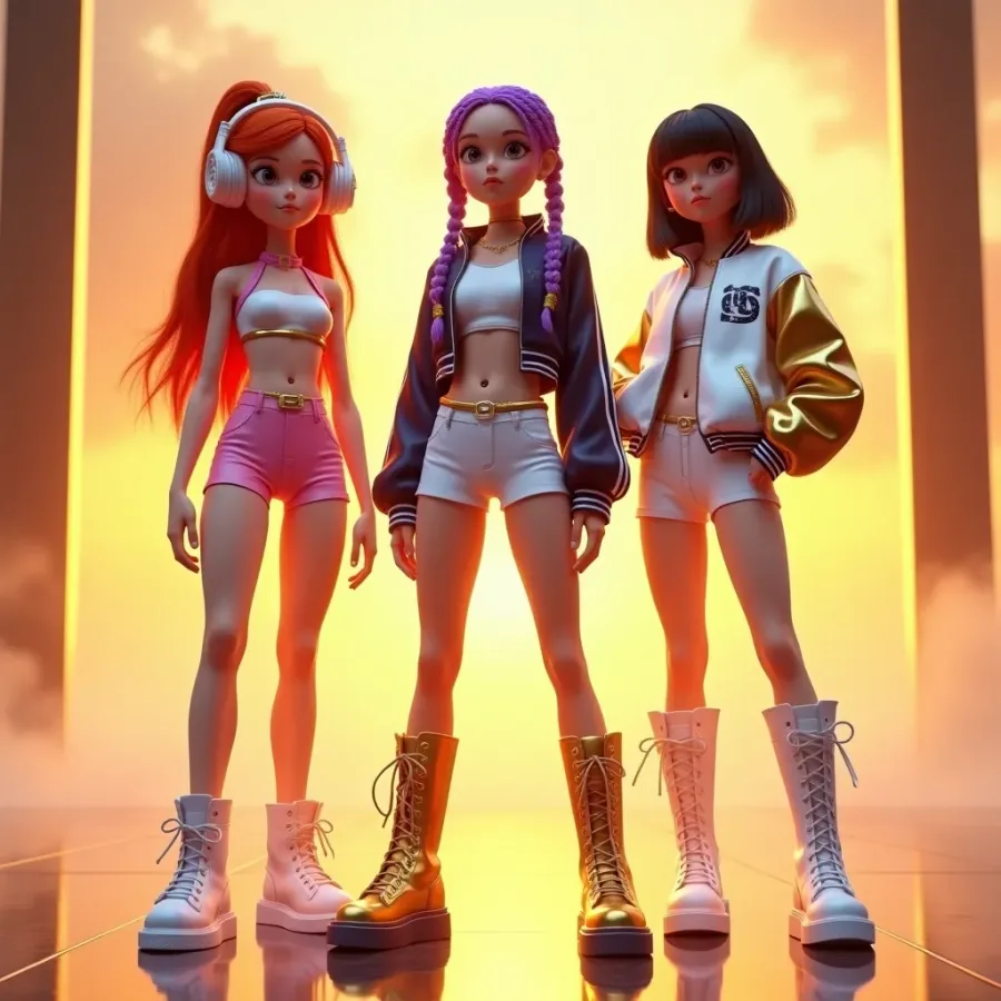 K-Pop Stars puzzle game for kids